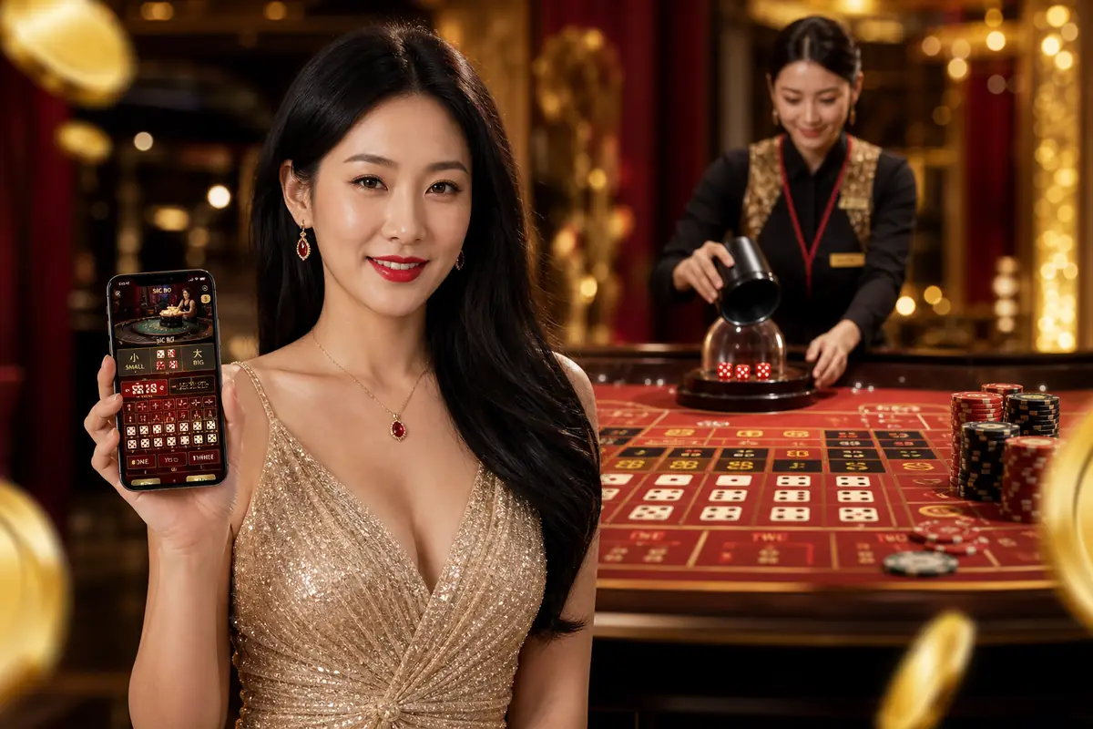 v12ong Casino meja live dealer baccarat