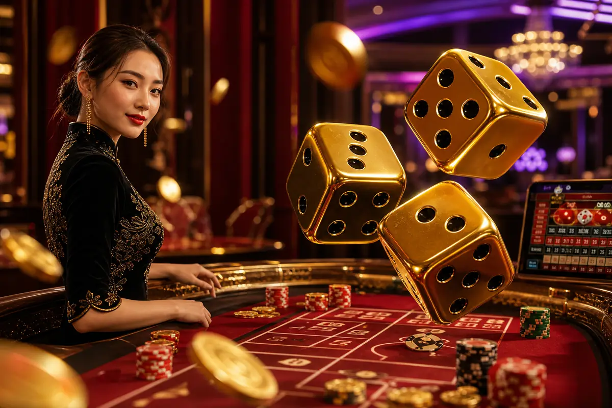 v12ong suasana meja baccarat live casino